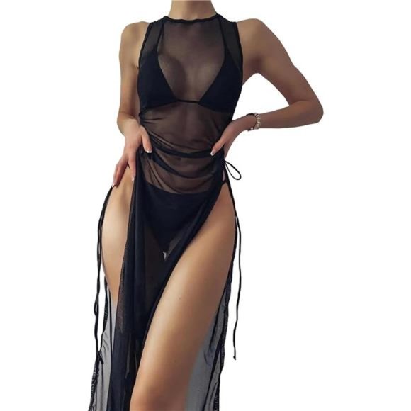 Women's Swimsuit Mesh Cover Up - Picture 1 of 6